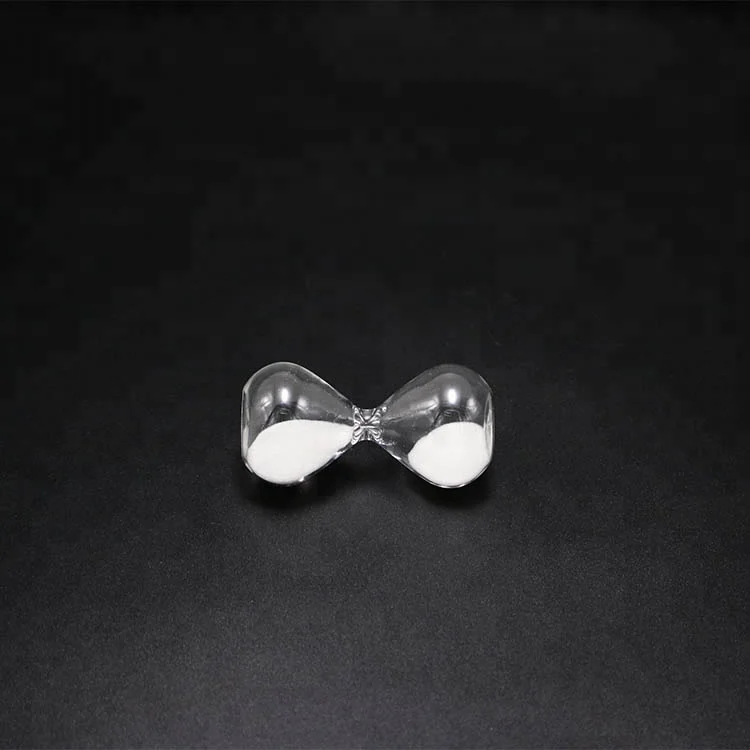 Mini 1 minute clear white sand timing glass hourglass