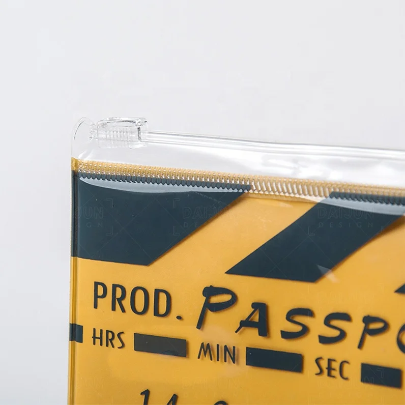 2019 Leather Eco Friendly Passport Holder, Full Color Printing Passport Size Booklet Pvc Passport Cover