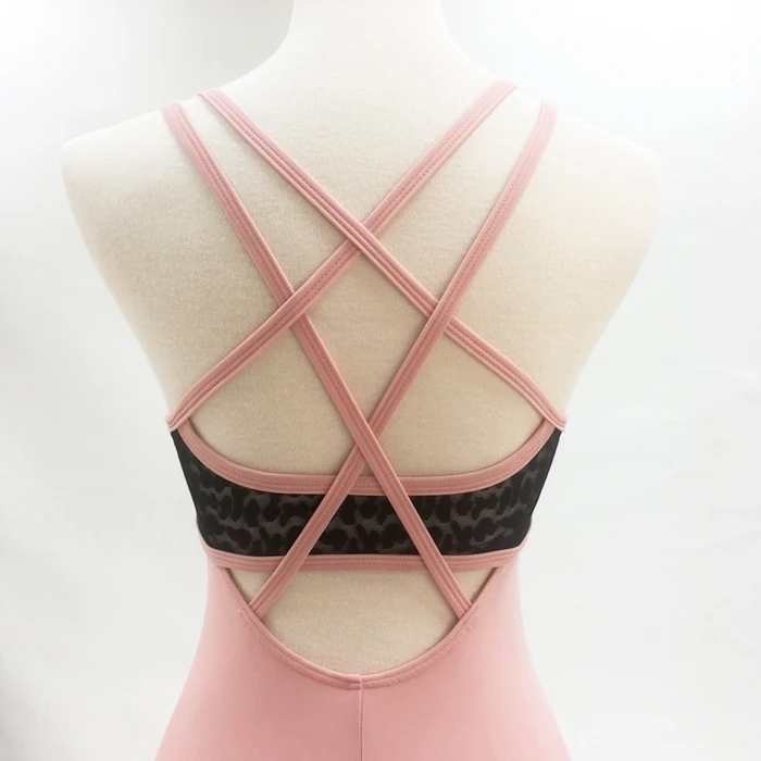 
Straps back elegant leotards ballet gymnastics leotards 