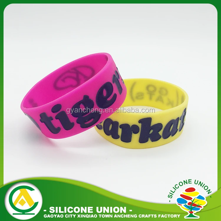 OEM кремния браслеты с логотипом