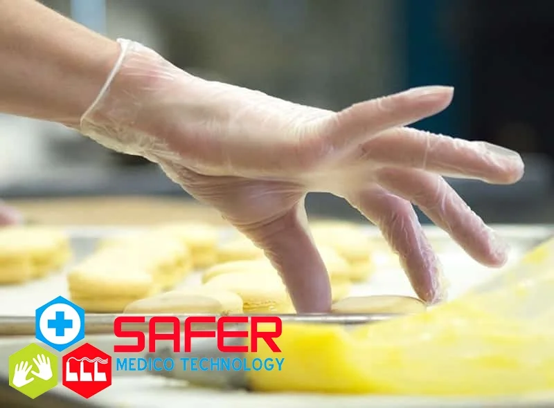  Виниловые перчатки без порошка оптом в Китае