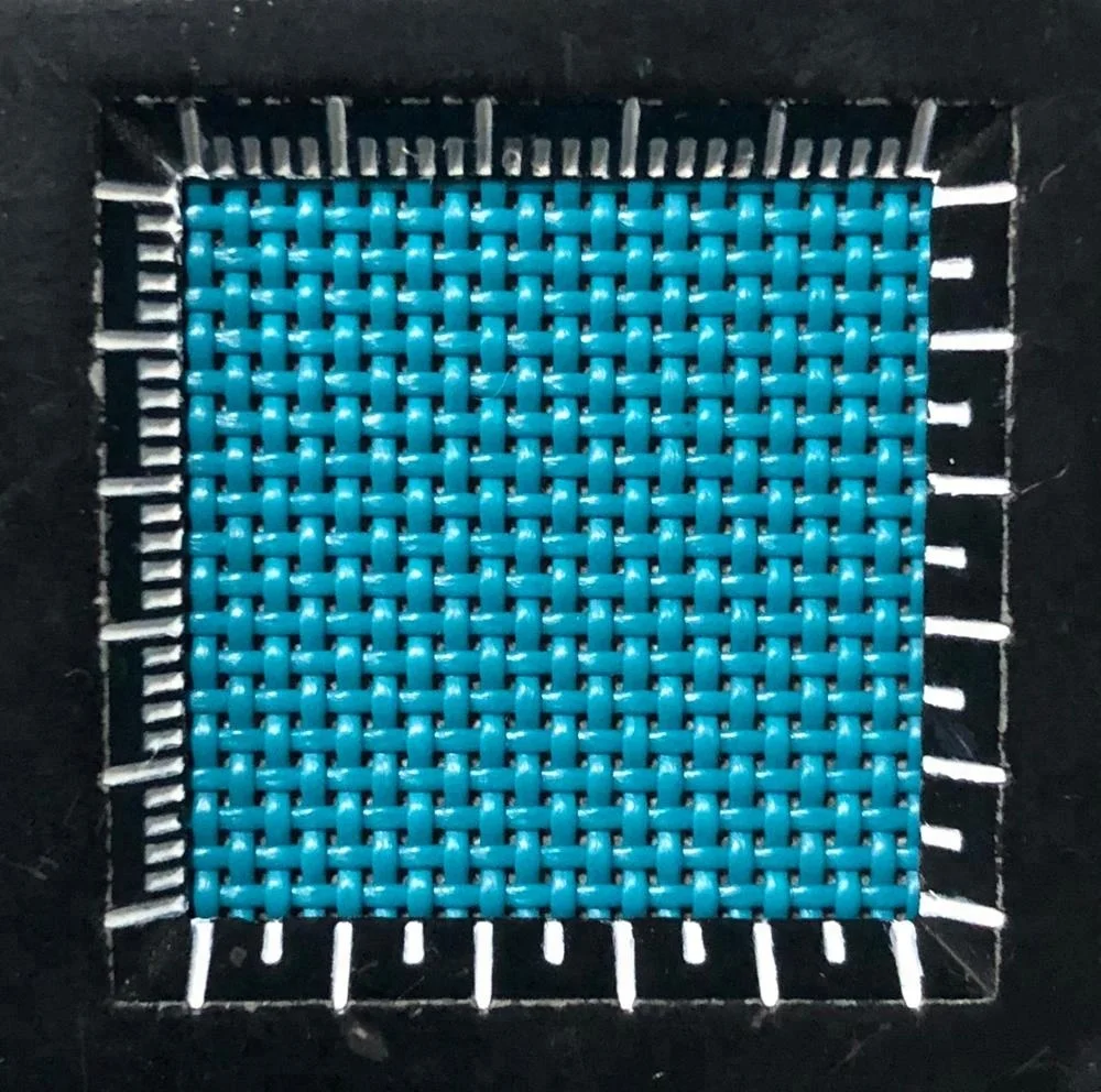 ZNZ transparent pvc coated vinyl polyester textile mesh fabric for upholstery beach chair