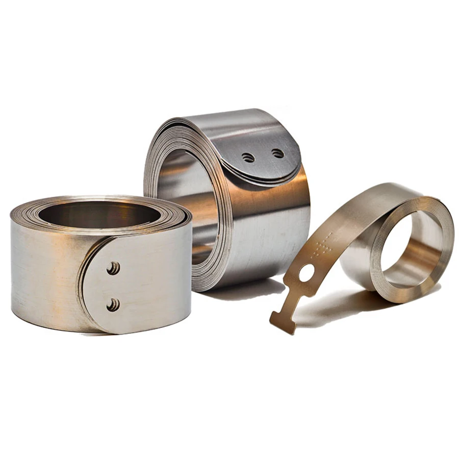 Custom X-750 Inconel Nitinol Large Tension Heavy Duty Extension Springs