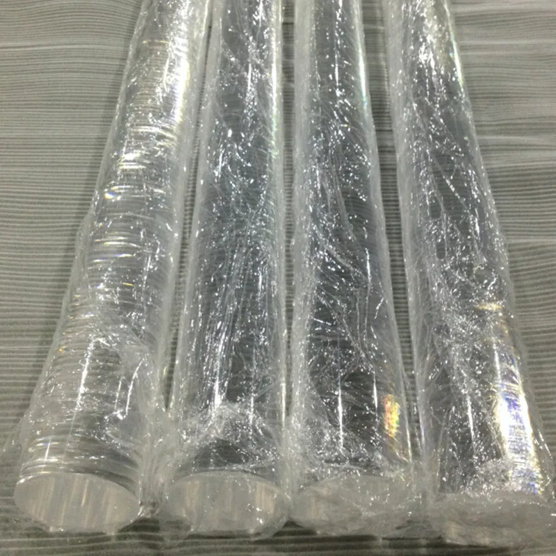 Акриловый пузырьковый стержень od 20x1000 мм, домашний декор, Экструдированный Пластик, плексиглас, круглый стержень, ПММА, стержни для душевой занавески