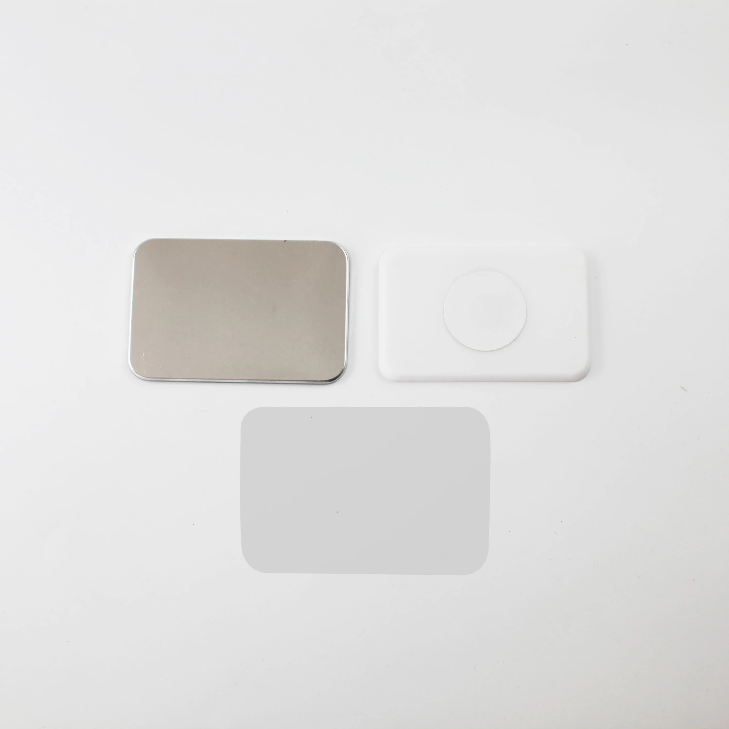 Hotsale High Quality Rectangle 40x60mm Fridge Magnetic Button Badge Component Fridge Magnet