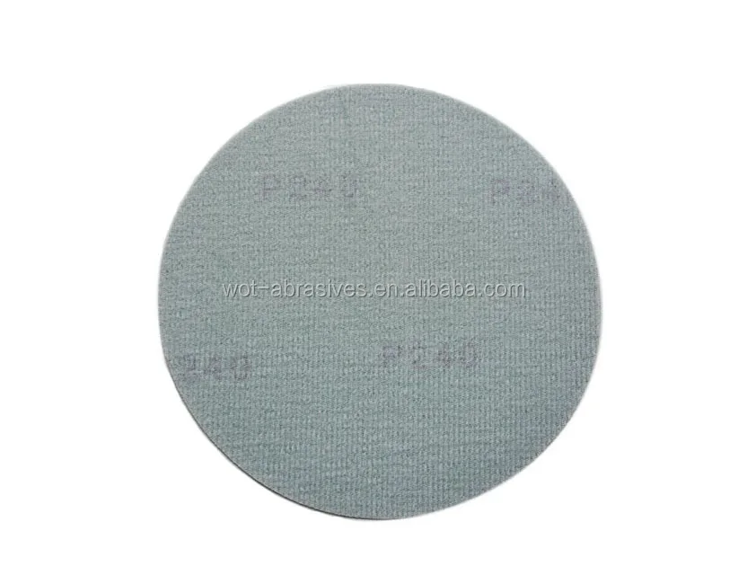 6 Inch Grit 240 Green Korea Film Abrasive Sanding Disc For Marble Polishing