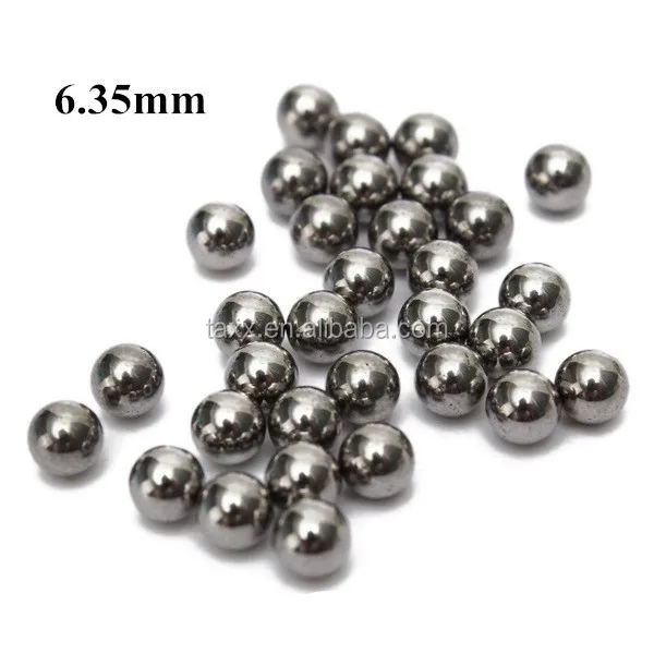 China supplier Iron balls 6.35mm 950pcs/kg 6mm AISI1010 carbon steel ball for bicycle parts castor grinding bearing
