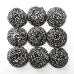 Tianchang Jinhao Factory Household in Bulk Packing 410 / 430 Stainless Steel Scrubber for Kitchen Cleaning