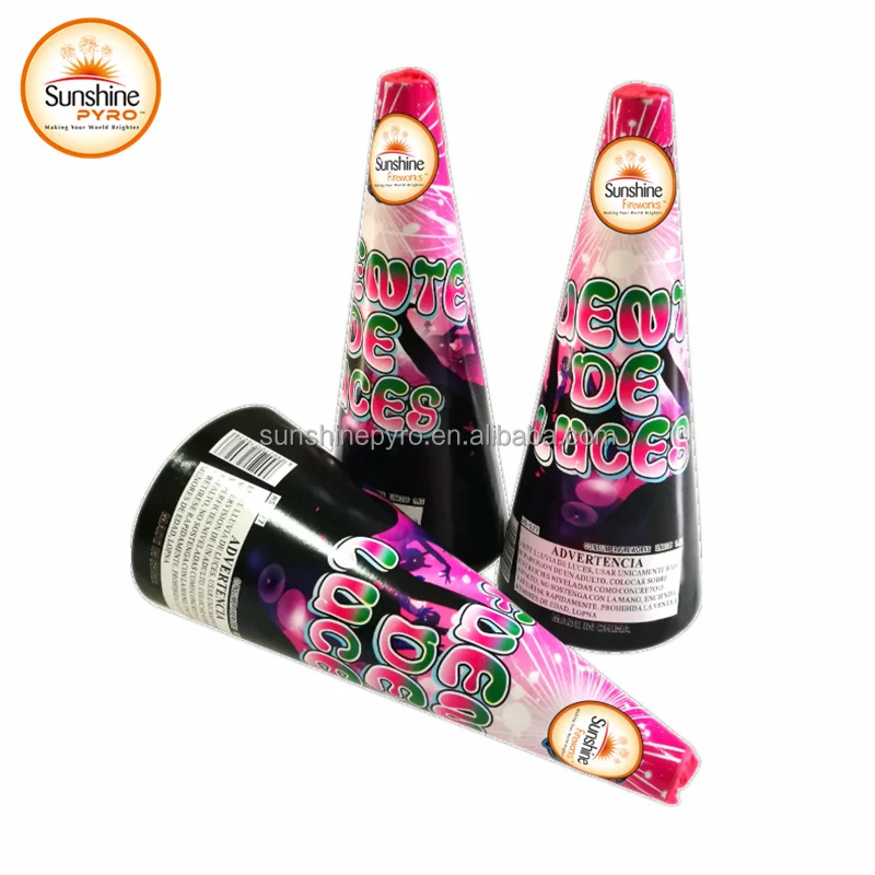 Wholesale Consumer Outdoor Indoor Cold Ice Stage Wedding Conic Fountain Fireworks