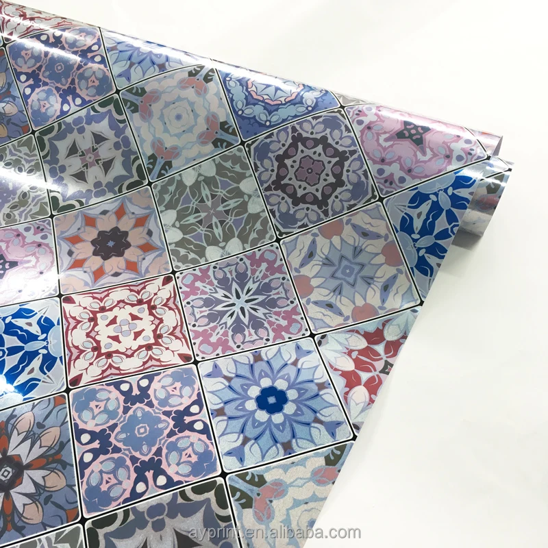 6005 Kitchen Oil Proof Mosaic Tile Grid Pattern Decorative Wall Sticker Removable Home Decor Vinyl Wall Decals