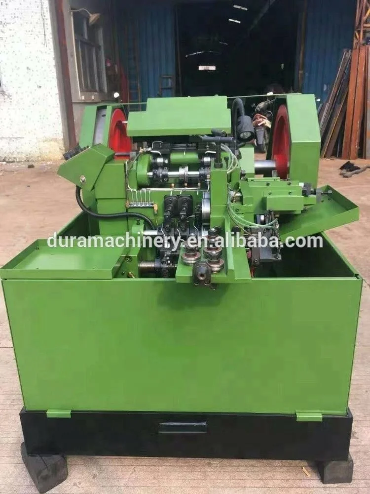 Blind rivet cold heading machine, rivet making machine, two-die four-blow type