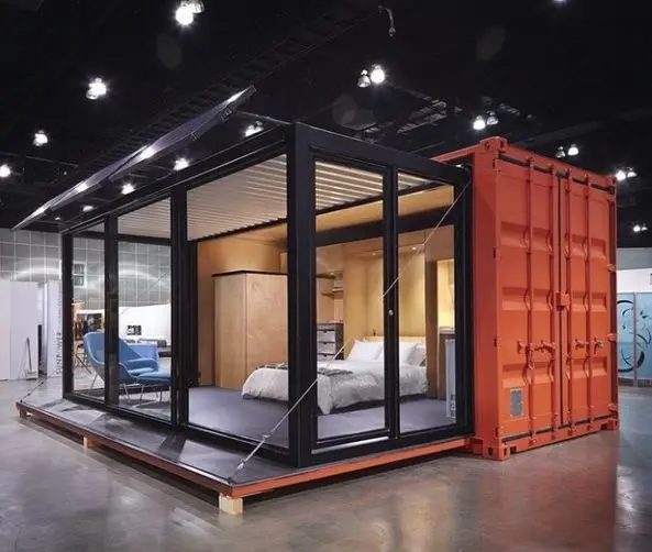 Cheap Prefabricated House Container Restaurant House Portable Mobile Restaurant Prefab House Food Storage Container