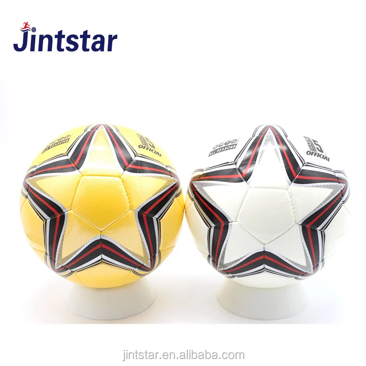 
China factory manufacturer Double PU Machine sewn professional football soccer balls 