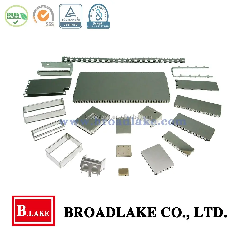 Nickel silver shielding housing