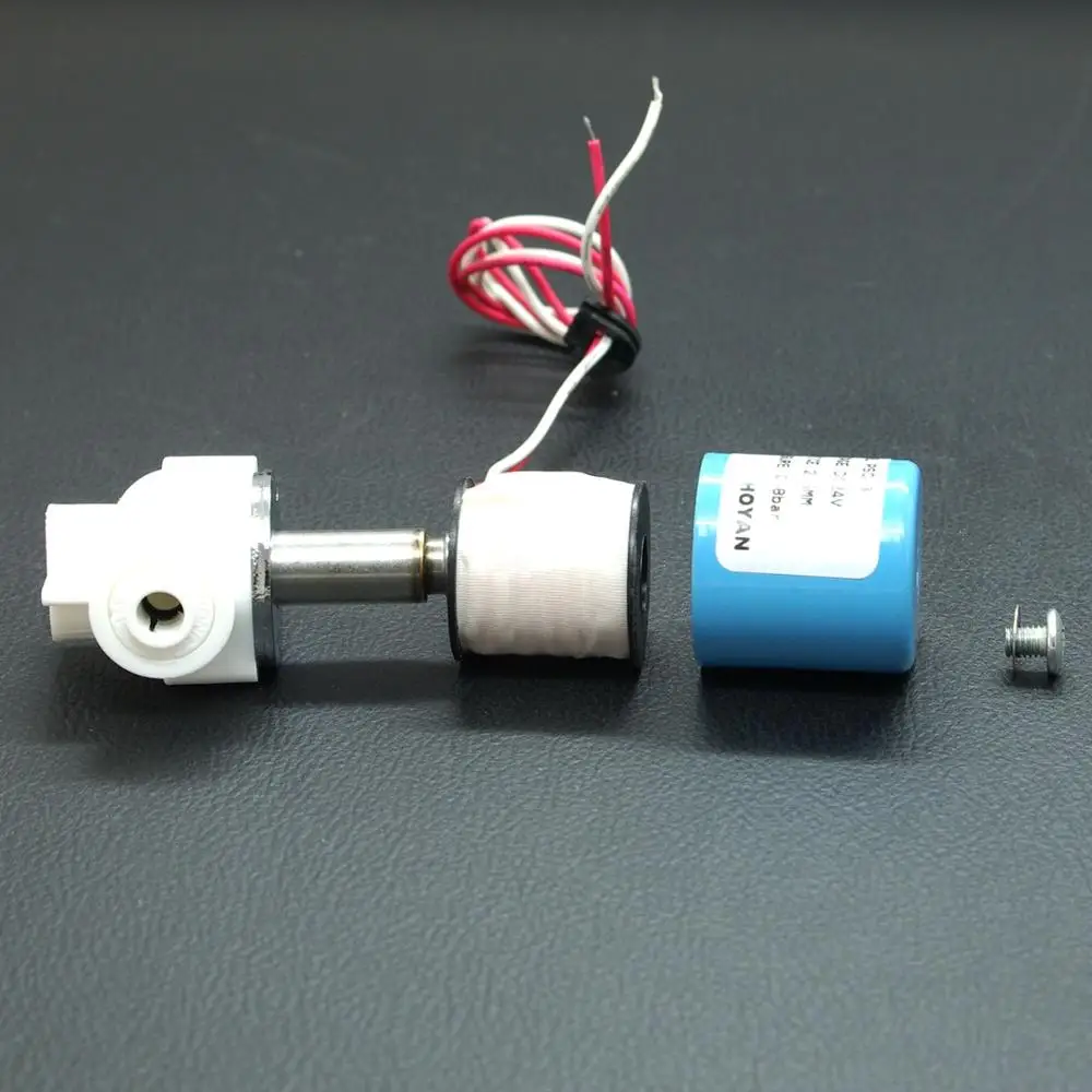 HOYAN PSC-3 мини-диспенсер для воды, электромагнитный клапан NC 1/4 дюйма с быстрой вставкой