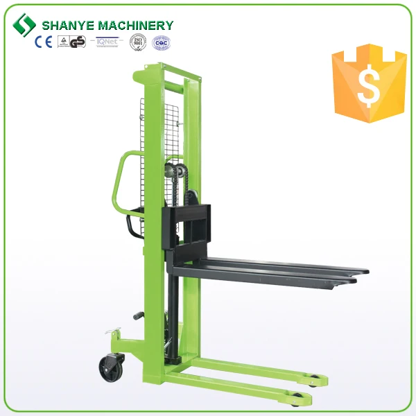 New Mechanism Based Electric Forklift Pallet Stacker