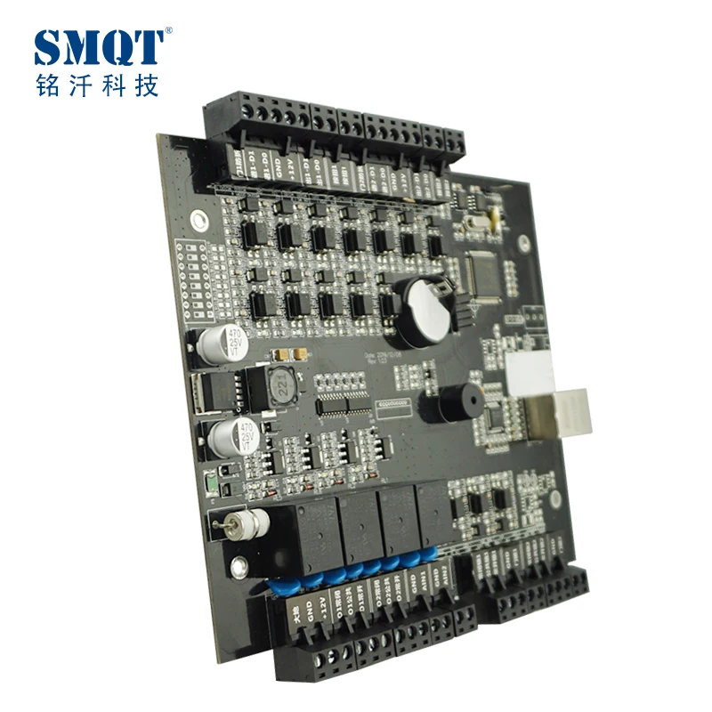 RS485/ TCP/IP двойной дверной контроллер доступа, используемый в продуктах системы контроля доступа