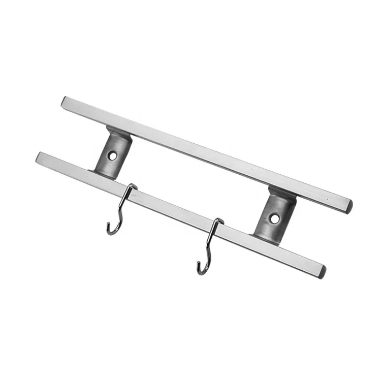 10 Inch Strong Magnet Power 304 Square Tube Stainless Steel Knife Bar Kitchen Magnetic Knife Holder / Strip / Bar