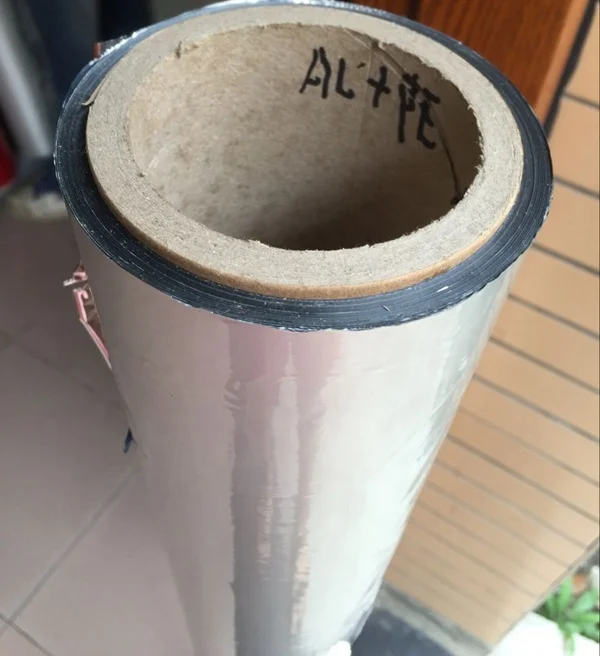 PET laminated aluminium foil vacuum packing material