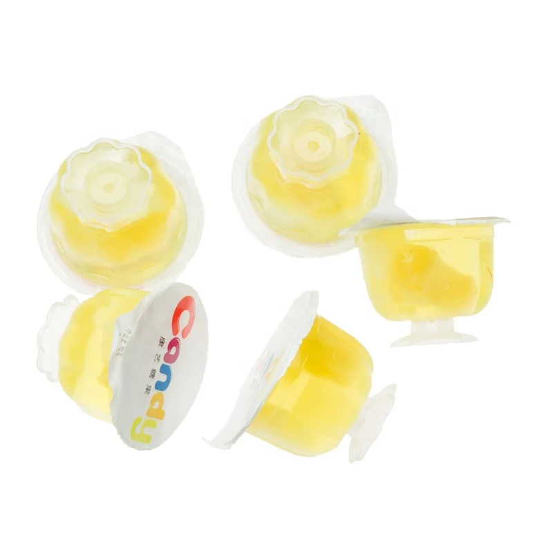 
mini hotsale pineapple flavor jelly supplier 