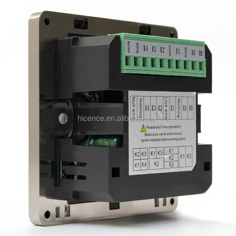 Tempered Glass Touch Panel Zinc Alloy Frame DND MUR Indoor Control Switch with hidden ring bell switch smart