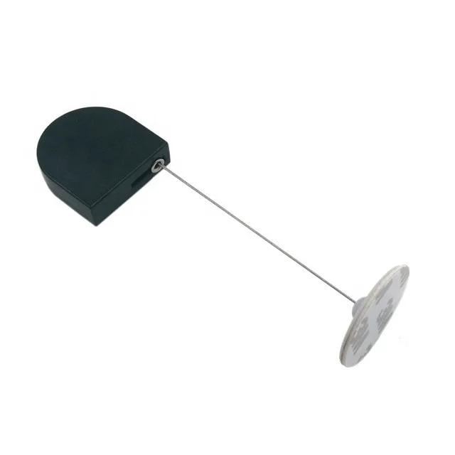 D-Shaped Mini Anti Theft Display Security Tether Pull Box With ABS End Used in Bazaar