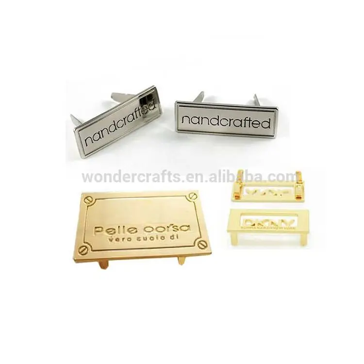 Custom cheap brass engraved logo metal jewelry, Wholesale metal charms for necklace