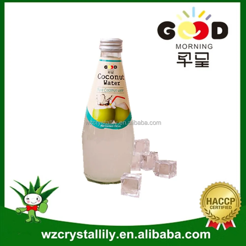 
best quality glass bottle coconut water mango flavor coconut juice drink 