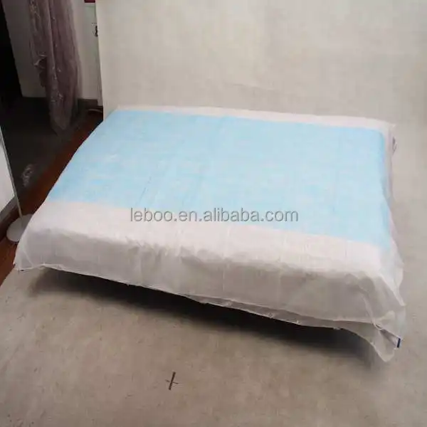 
disposable PP nonwoven bed sheet cover for hospital 