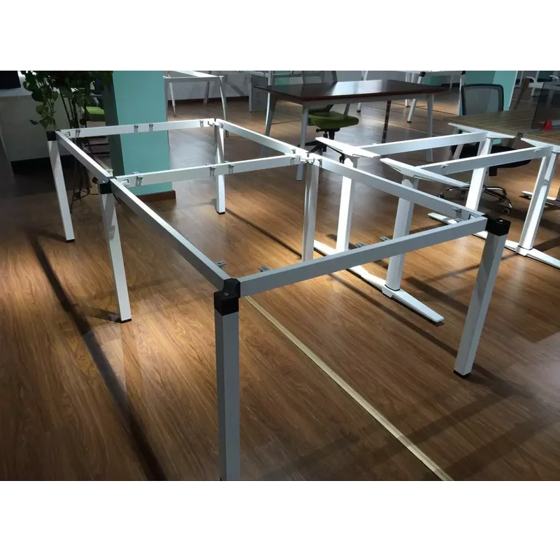 Office furniture metal square tube table legs for conference desk
