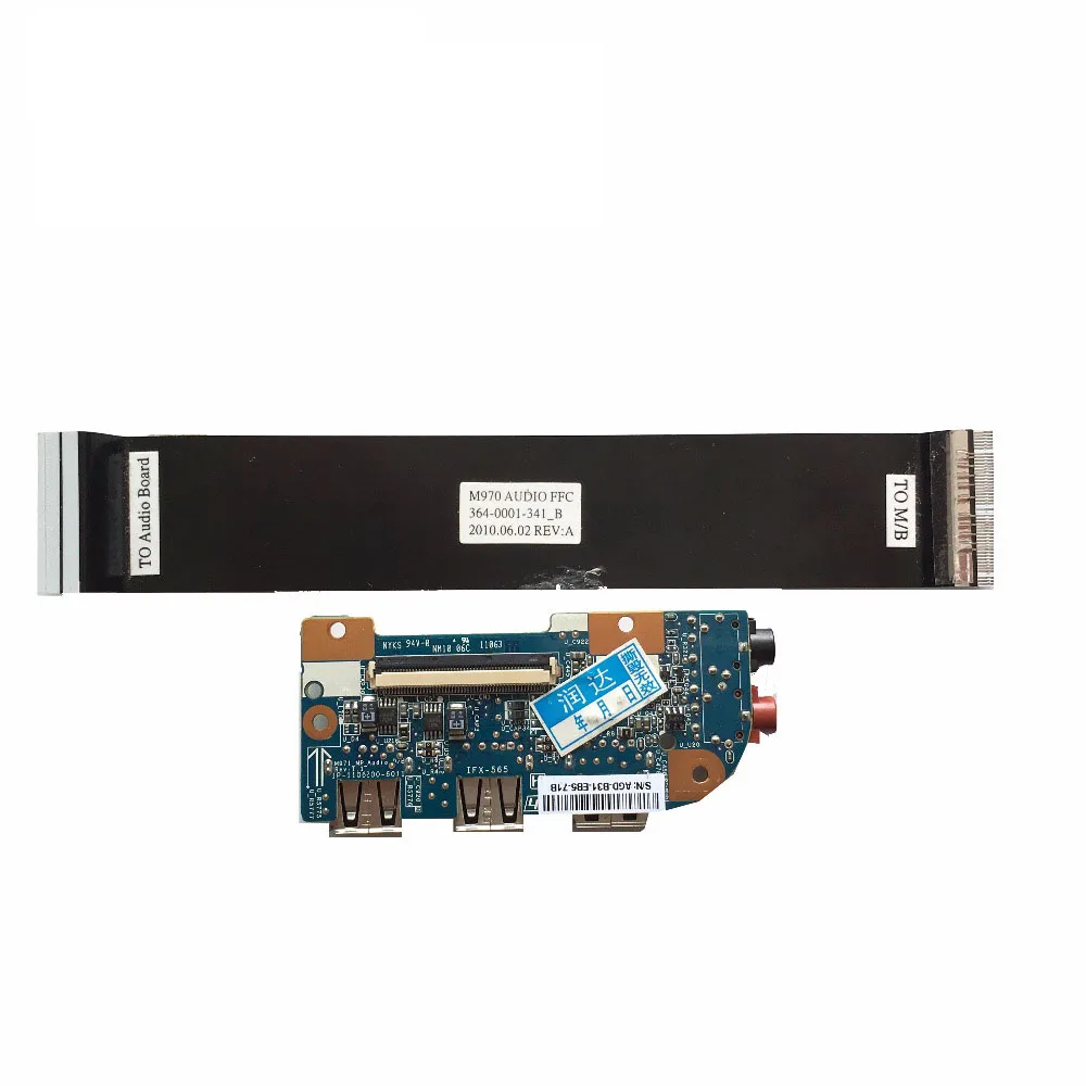 Original For SONY VPCEB21 VPCEB24 VPCEB43 VPCEB USB Port Audio Board IFX-565 With Cable 100% Tested Fast Ship