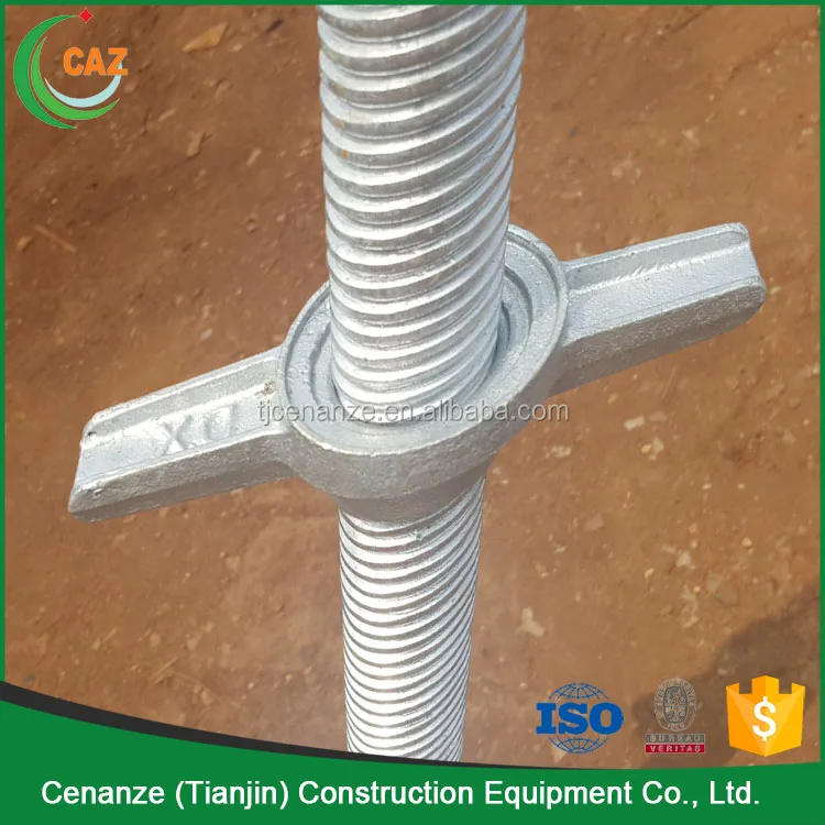 
scaffolding material weight jack size screw base jack 