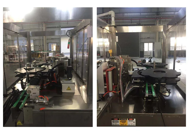 
Shanghai professional manufacturer produce hot melt glue labeling machine wrap around round application 