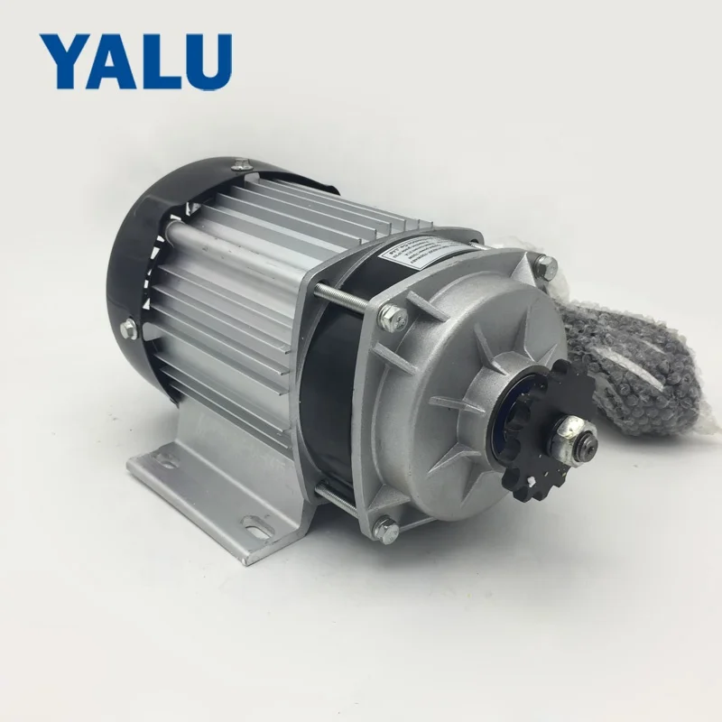 BM1418ZXF-02 500W 48V BLDC Custom Shaft E-Tricycle Rickshaw Prototype of Electric Go-Kart Brushless DC Motor