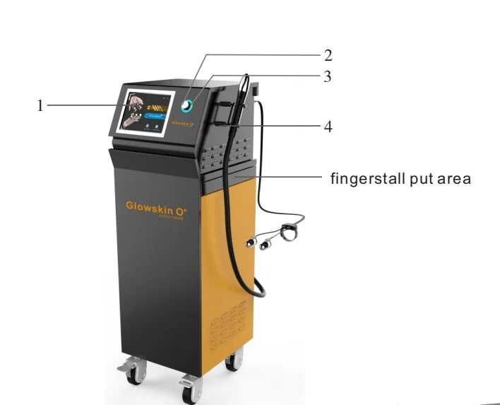 Factory Price GOLDEN FINGER Beauty Equipment EMS Pore Remover Machine for Facial and Body Treatments US Plug