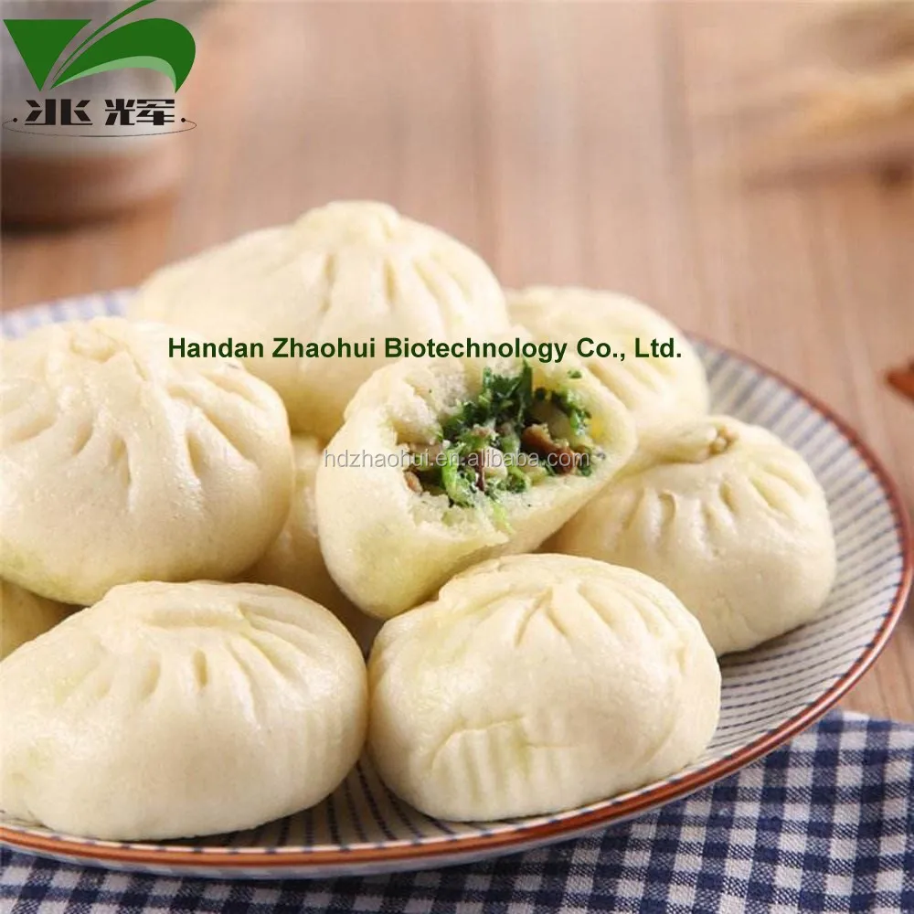 Chinese Dim Sum Vegan Food Vegetable and Mushroom Buns Pau(Baozi)