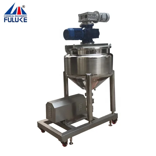 Автоматический Вакуумный эмульгатор промышленный Блендер/пищевой миксер для химических продуктов/Прямая поставка с завода емкость смешивания моющего средства