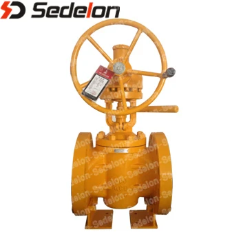 lubricated lining plug valve 2 inch 150LB WCB flange RF API 599