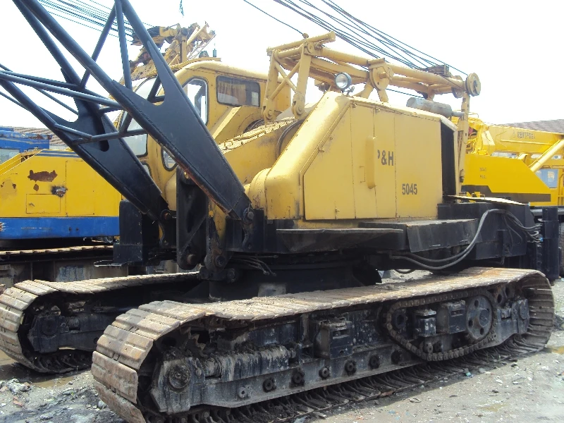 Used Japan Kobelco PH5045 45ton crawler crane/kobelco 45ton capacity crawler crane for sale!