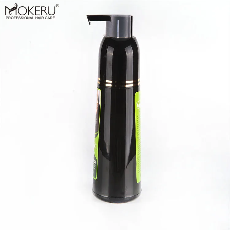 2020 Hot Selling Mokeru Black hair dye shampoo fast blacken hair Noni black hair shampoo for women and men