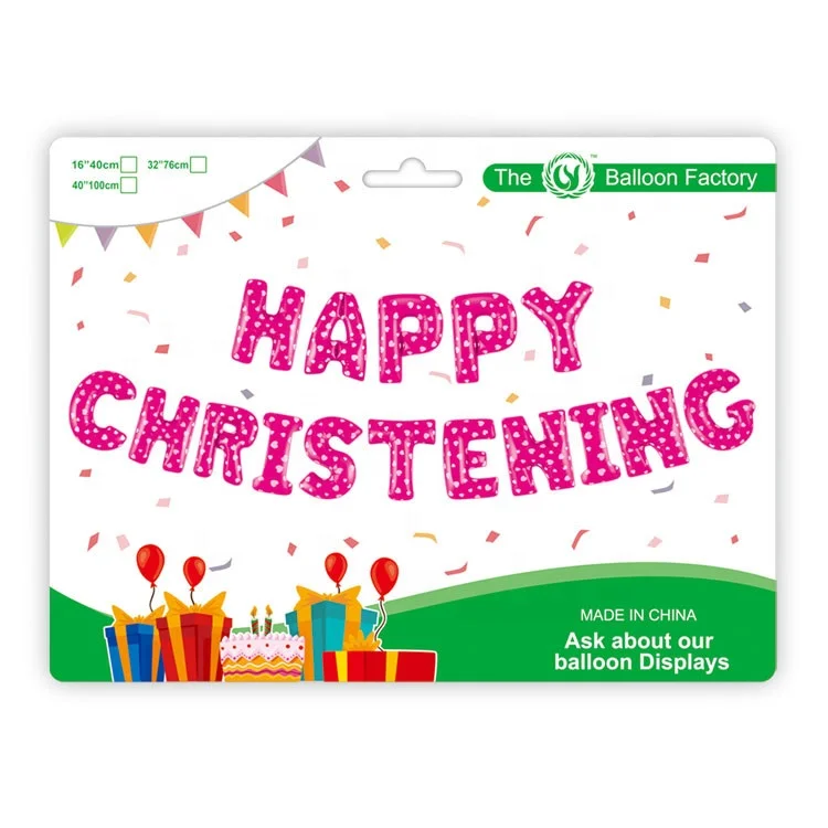 Factory wholesale happy birthday set decorated with decorative balloons