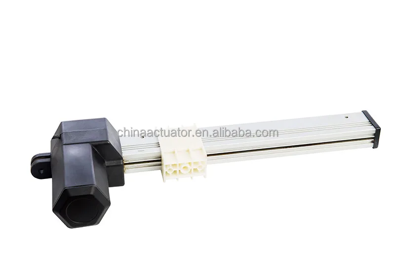 24v DC 6000n JS35E High Load Heavy Duty IP43 Linear Actuator for fitness equipment small fitting dimension sliding actuator