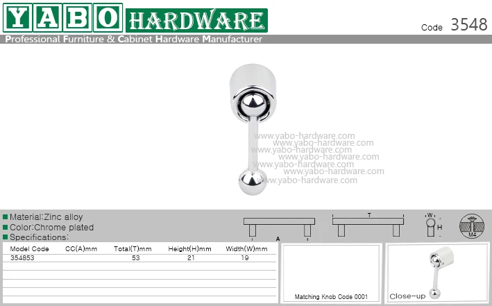 fashion cabinet dresser handle pull