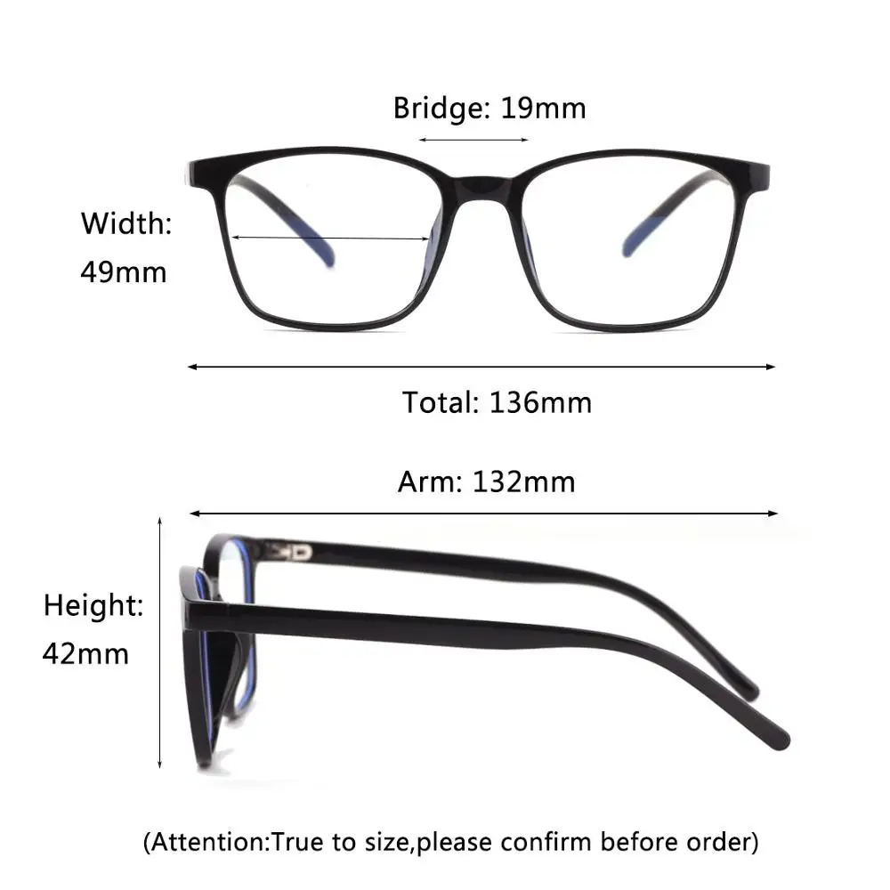Anti Glare Blue Light Blocking Computer Glasses For Gaming Reading