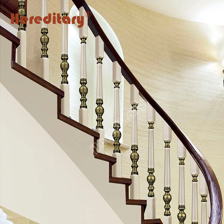 Lowes price teak wood make stairs aluminium balustrade mold railing system