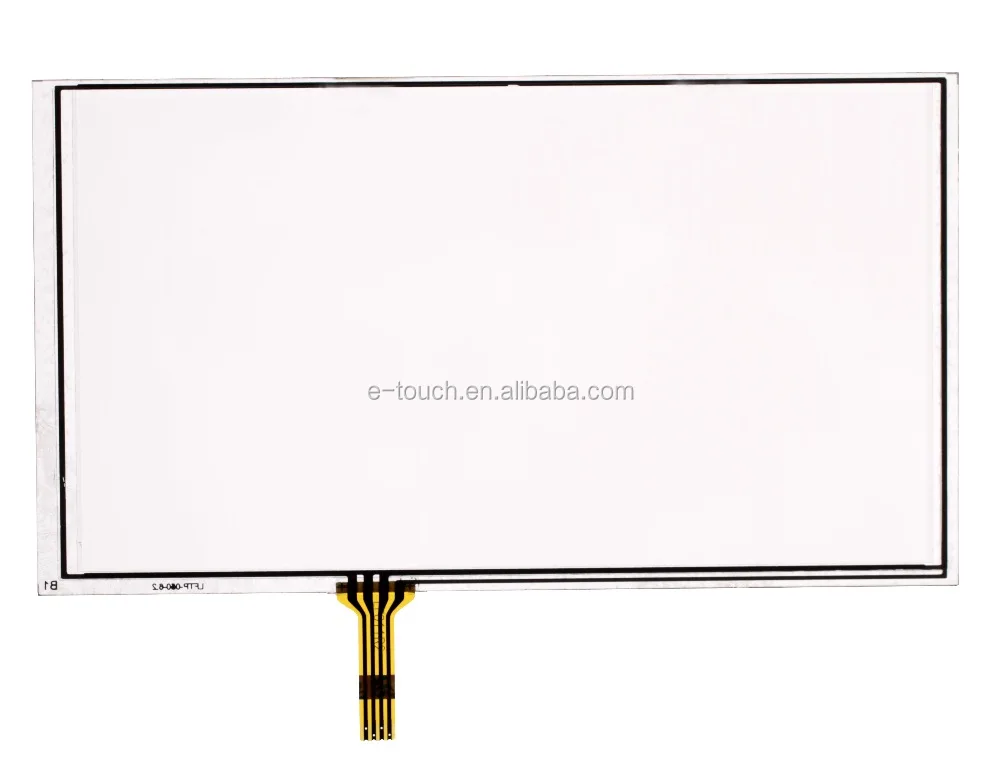 Shenzhen supplier 7 inch resistive touch screen with 4 wire interface