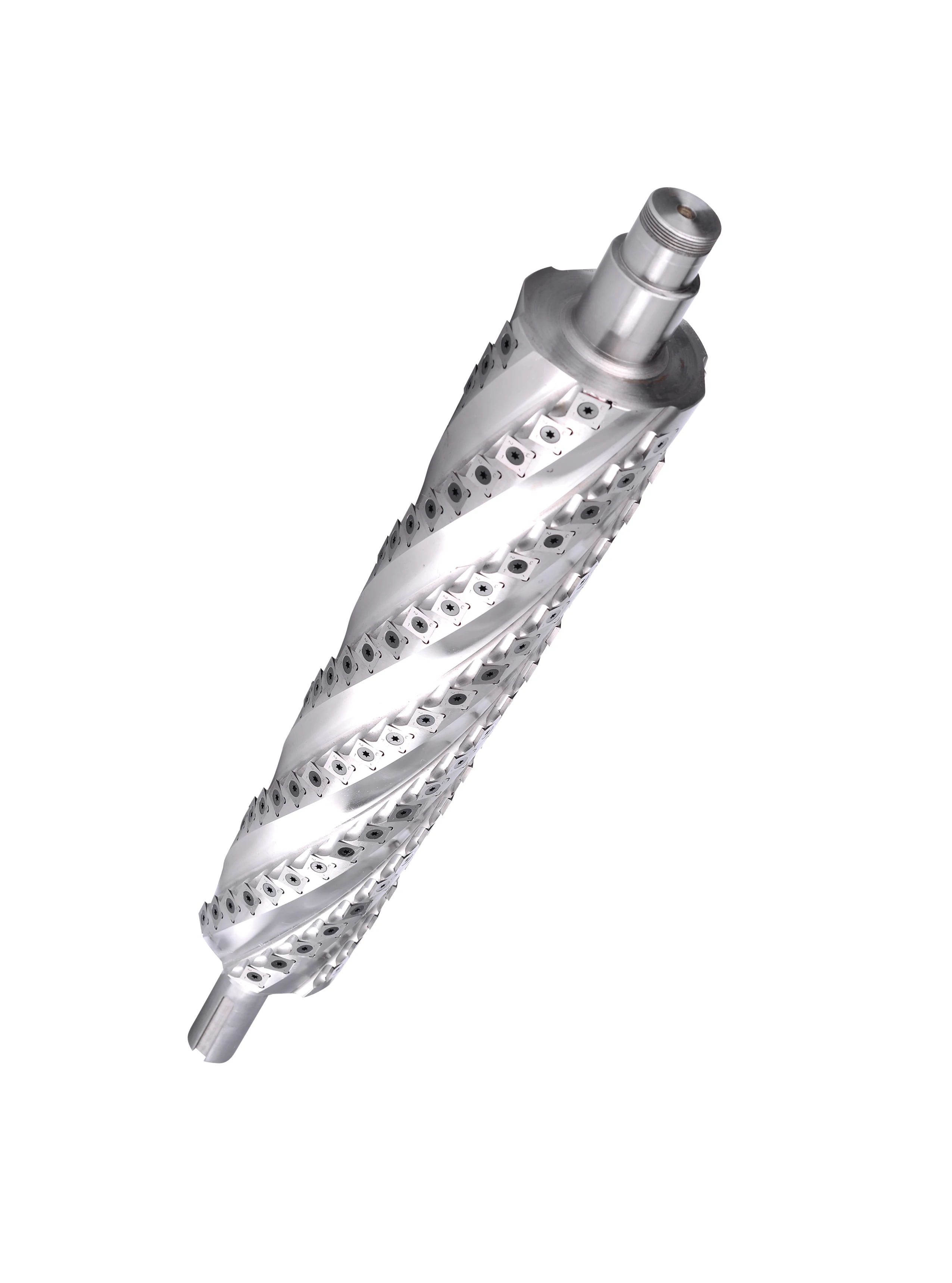 Силовой инструмент, сверхмощный режущий спиральный наконечник, строгальный станок для дерева, лезвие вала, машина для обрезки полосы, 6 зубьев, спиральная режущая головка