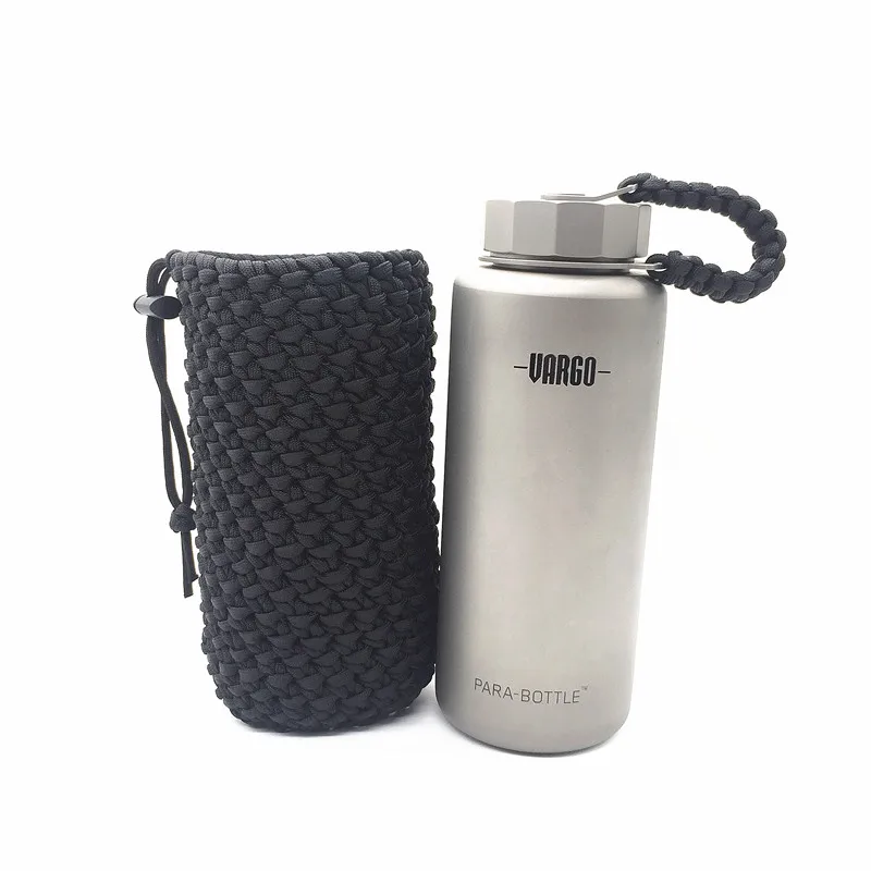 New Style Paracord Weave Water Bottle Holder Outdoors Sports Camping Water Bottle Holder