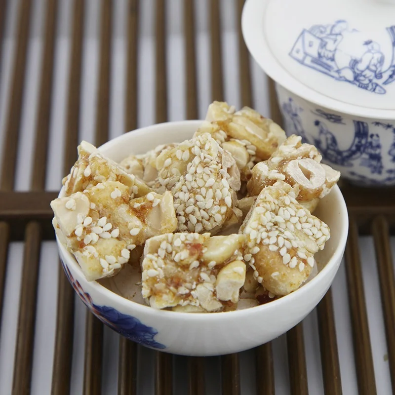 Халяль, тыква и изюм, орех, хрустящие сладкие жевательные конфеты