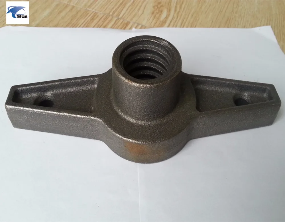 Construction Scaffolding part Solid U-head vertical Screw Jack